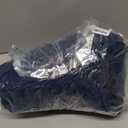 YEMYHOM Ottoman Cover Latest Jacquard Design High Stretch Folding Storage Footstool Protector Rectangle Removable Slipcover (Ottoman XX-Large, Navy)