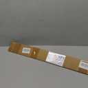 Slide-in Range Rear Filler Kit Black, Universal Triangular Fill Strip, Top Trim Kit Between Stove and Wall for Whirlpool & Most Brand, Aluminum Gap Cover, 30" Long