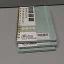 Lined Journaling Notebook for Women, A5 Spiral Notebook with 100gsm Thick Paper, 70 Sheets / 140 Pages, Notebooks for Work, Journals, Notes, Bible Study, and Daily Use 3pcs