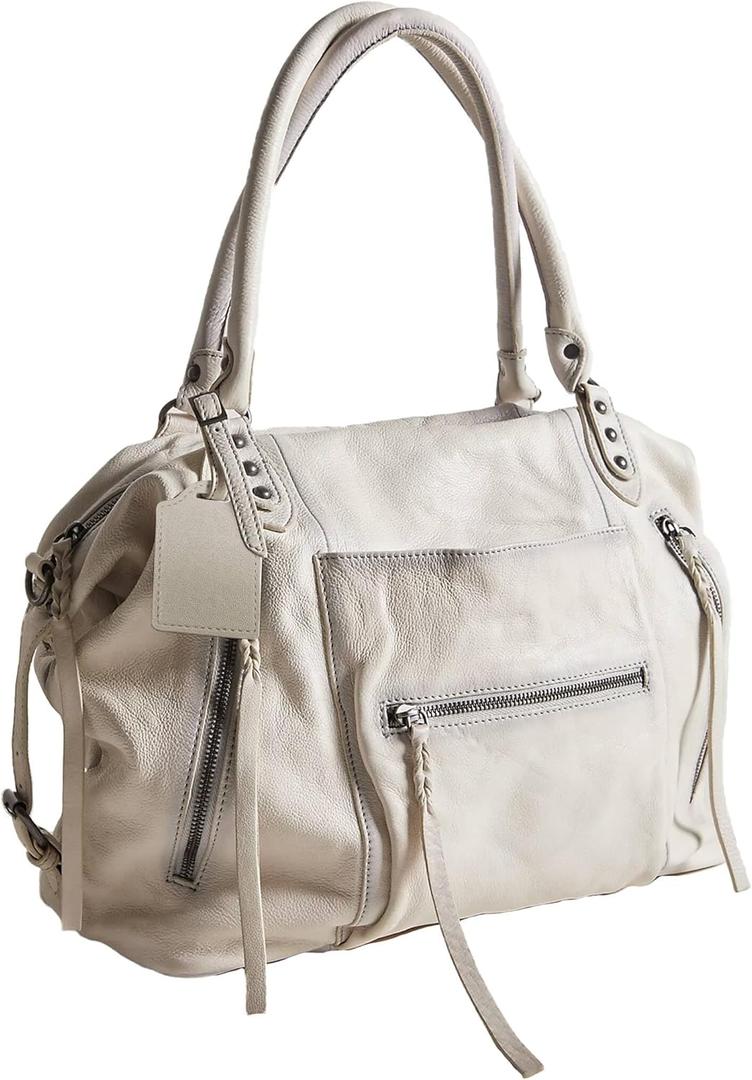 Women's Large Tote Bag City Tote Bag Purse with Zipper Women Vegan Leather Hobo Handbags with Adjustable Strap
