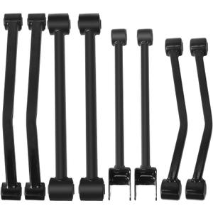 8Pcs Suspension Kit, Front/Rear Control Arm with Bushing for Jeep Wrangler JK 2007-2017, Replace # K641822 K621823 K642032 K641777 52060015AD 52060021AD 52059976AF 52059979AF