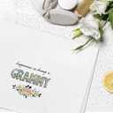 Grammy Gifts Kitchen Towels Decorative 16x24, Happiness is Being a Grammy Dish Towels Cloths Dishcloths Tea Towel Gifts for Grandma Grandmother Bathroom Kitchen Hand Towel Decor