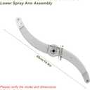 Dishwasher Lower Spray Arm Replacement for GE Hotpoint Haier