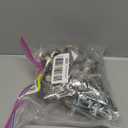 30Pcs Christmas Decorations Mini Christmas Trees, Artificial Christmas Tree Bottle Brush Trees with Wooden Base for Christmas Decor Christmas Party Home Table Craft (Silver,green)