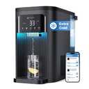 NOVETE Smart Reverse Osmosis Water Filter Countertop, UV 8-Stage RO Water Filtration System with APP Control, Cold Water Down to 32, NSF/ANSI 42/58 Certified, 4:1 Pure to Drain, No Plumbing, CRF1A-Qi