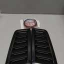 Bediffer 2Pcs Universal Bonnet Air Vents Engine Hood, Air Intake Cover, Car Exterior Parts for Focus RS MK2 (Glossy Black)