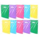 Linelglobal Plastic Shopping Bag for Small Business 11.8" Merchandise Bag Die Cut with Handle Store Retail - Colorful