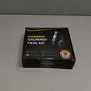 Grommet Tool Kit, 3/8 inch Handheld Eyelet Kit Manual Grommet Press Machine with 500 pcs 10 mm Grommets