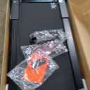 Walking Pad Treadmill with Auto Incline, Vitalwalk Wide Full Deck, 400lbs/350lbs Capacity, Portable Under Desk Treadmills for Home Office, 3.0HP Brushless, Vertical Space-Saving, Ambient Light