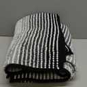 BSICPRO Bathroom Rugs and Mats Sets, 2 Piece Thick Absorbent Chenille Bath Mat Rug Set Non Slip, Soft Shaggy Bath Room Floor Mats for Bathroom, Machine Washable (Black, 20" x 60" Plus 20" x 32")