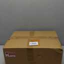 12Pcs Glass Cups with Lids and Straws - 16oz Can Shaped Drinking Glasses Set, Iced Coffee Cup, Beer Glasses Tumbler for Juice, Soda, Smoothie, Boba Tea, Whiskey, Cocktail Include 2 Cleaning Brushes