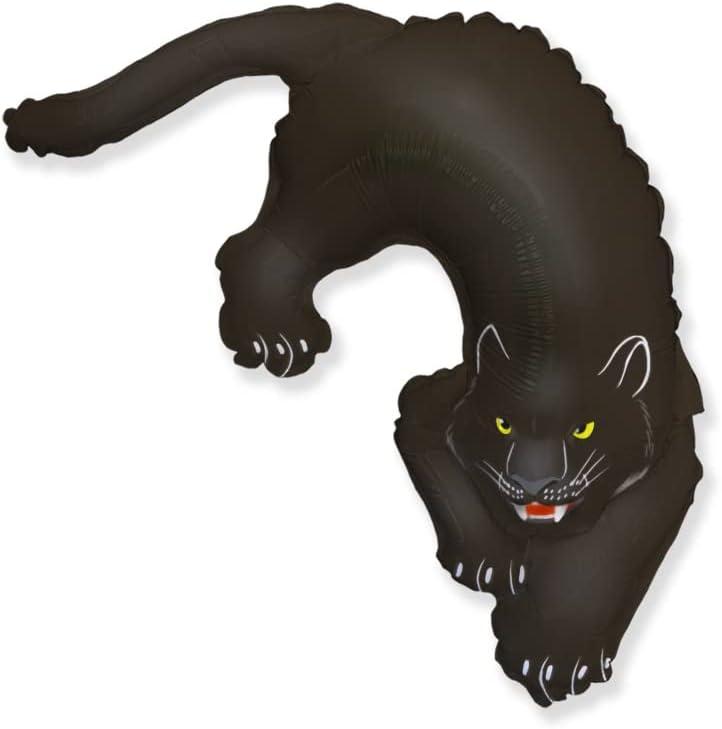 42" Black Panther Jaguar Full Figure Birthday Party Mylar Foil Balloon