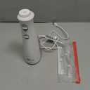 Waterpik Cordless Pearl Rechargeable Portable Water Flosser for Teeth, Gums, Braces Care and Travel, Extra Quiet, 4 Flossing Tips - ADA Accepted, WF-13 White