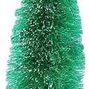 OSOLADY Mini Pine Tree Christmas Decor Realistic Artificial Mini Christmas Tree for Tabletop Display 5 Packs