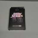 ALECK Snow Series Pro Wireless Bluetooth Ski & Snowboard Helmet Speakers, Fits Audio-Ready Helmet Ear Pockets, Glove Friendly Controls, Built-in Mic for Hands-Free Calls