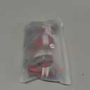 QUMY Dog Shoes for Small Dog, Puppy Dog Boots & Paw Protectors for Winter, Summer Hot Pavement, Waterproof in Rainy Weather, Ourdoor Walking, Indoor Hardfloors Skid-Resistant Soles Red Size 1