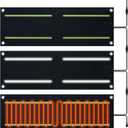 Heated Snow Melting Mats,Winter Stairs Outdoor Slip Non-Slip Rubber Heated Mats Outdoor with Reflective Strip for Driveway Walkway Decks and Sidewalks Connection,10x30in(3PCS)