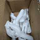 EMART 6 Pack Heavy Duty Spring Clamps, 4.5 inch Plastic Photo Booth Backdrop Clips Clamps for Backdrop Stand, Photography Studio, Photoshoot, Woodworking, Balloon Arch, Crafts, Pool Cover-White