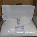 White Goose Down Pillow Luxury Hotel Bed Pillow with 100% 900+ Fill Power, Goose Feather Pillow for Sleeping, 700TC Cotton Shell, Standard Size- Medium, 1 Pack