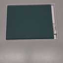 kenke for iPad 11/10th Gen Case with Keyboard 11/10.9 inch 2025 A16/2022, Detachable Wireless Bluetooth Keyboard Case with Right Side Pencil Holder, Backlit White Square Keycaps (Dark Green