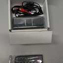 Bluetooth Audio Receiver FM Radio,MP3 Digital Player,LED 4-Digital Display,SD Card/USB Playback 3.5mm Audio Output(Black)