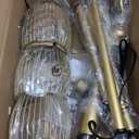 Dimmable Floor Lamp, Industrial Floor Lamps for Living Room, Gold Tree Lamp Standing Lamp Tall Lamps with 3 Elegant Teardrop Cage Head & 800 Lumens LED Bulbs for Living room Bedroom Office Dining Room (Gold-70 inches)