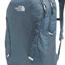 The North Face Women's Vault Everyday Laptop Backpack - Commuter Travel Bag, Water-Repellent, Spacious Main Compartment, Granite Grey Light Heather/Frost Grey, One Size