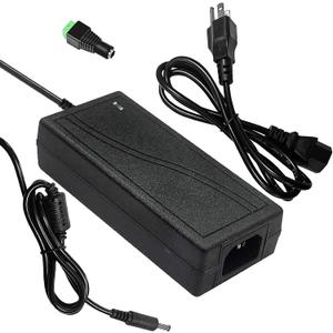 24 Volt 6 Amp Power Supply,100-240V AC to DC 24V 6A 5A 4A 3A 2A 1A DC Power Supply Adapter with 5.5mm x 2.5mm&2.1mm Output Jack US Plug Transformers for LED Strip Light,Printer