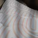 Mallify Soft Thicker Baby Mat for Floor 71"x59", Extra Large Baby Play Mat, Non-Slip Playpen Mat, Easy to Clean & Portable Playmat, Crawling Mat for Babies Toddlers, Activity Mat, Rainbow, Pink