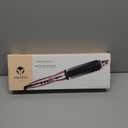 CALISTA Perfecter Pro Heated Round Brush | Lift, Volumize, and Style with No Heat Damage for Healthier-Looking Hair | 1.0" for Shoulder Length Styles | Dual Voltage & Adjustable Temp (1.0, Rose Gold)