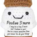 Agantree art Inspirational First Day of School Gifts for Teen Boys Girls Back to School Supplies Back to School for Kids Christmas Stocking Stuffers Daughter Son Birthday Crochet Marshmallow