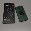 FRLMOOES for iPhone 13 Case/for iPhone 14 Case Magnetic Compatible with MagSafe Wireless Charging, with 2 Screen Protectors, with Kickstand Ring+Camera Cover Shock-Absorbent Heavy Duty Protection Green