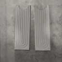 Kitchen Sink Splash Guard  Stone Diatomite Faucet Drying Matt, Modern Kitchen Sink Accessories for Countertop (Dark Grey, 23.6"x3.9")