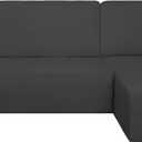 PureFit Super Stretch Sectional Couch Covers - 2 pcs Spandex Non Slip Sofa Covers with Elastic Bottom for L Shape Sectional Sofa Couch, Great for Kids & Pets (3 Seat Sofa + 2 Seat Chaise, Dark Gray)