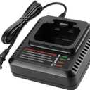 Energup LCS36 LCS40 Fast Charger for Black & Decker 40V Battery, for Black Decker 40Volt LBX2040 LBXR36 LBXR2036 LST540 LCS1240 LBX1540 LST136, 40V Black and Decker Battery Charger