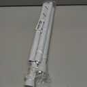 Tension Curtain Rod 30 to 64 Inch White Curtain Rod Adjustable Expandable Spring Tension Curtain Rod No Drilling 7/8" Spring Loaded Curtain Rods for Windows Bedroom Closet Doorway Door