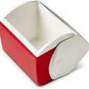 Igloo Classic Playmate Coolers | Insulated Hard Shell Cooler Chest, Red, 7 Qt - 9 Can