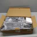 6-Tier Over the Door Pantry Organizer,Cabinet Door Organizer,Kitchen Pantry Door Organizers and Storage,Over the Door Spice Rack,Behind the Door Storage,Door Hanging Organizer,Black