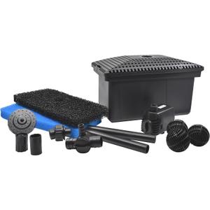 pond boss Medium Filter Kit with Pump for Ponds and Water Features
