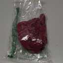 WDIRARA Women's Sheer Tight High Waisted Stockings Party Club Pantyhose (Large, Burgundy)