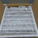 Freestanding Short Dog Gate, 13" Tall Small Pet Gate Easily Step Over, 16"- 44'' Width Expandable Metal Small Puppy Gatefor Stairs, Doorways, Kitchen, House Indoor/Outdoor Use-No Drill Pressure Mount