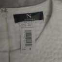 N Natori Women's Crocodile Jacquard Split V Neck Dress Length 37"