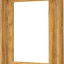 Canvas Floater Frames for 9"x12"Canvas Paintings,Canvas Frame,Floating Frames for Canvas with 0.6"~0.9" Deep for Wall Decor (Walnut)