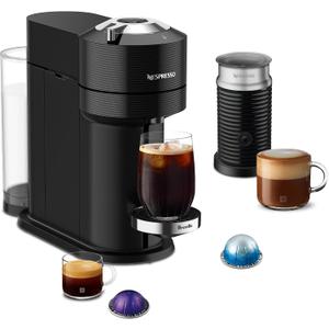 Nespresso Vertuo Next Premium Coffee and Espresso Maker by Breville with Aeroccino Milk Frother