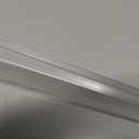 Sliding Shower Door Bottom Seal, 2 PCS 3/8" x 36" Sliding Shower Door Sweep for 3/8Inch Glass, Frameless Glass Door Seal Strip Stop Shower Leaks and Create a Water Barrier