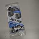 Refrigerator Drip Catcher for Water Tray, Protects Ice and Water Dispenser Pan From Spills, Mineral Build-Up and Water Splatter (2 pack, Black) (Rectangular)