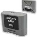1MB Memory Pak, for N64 Memory Card, Storage Expansion Card, Compatible with Nintendo N64 Controller