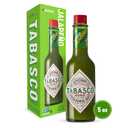 4 x Tabasco Mild Green Jalapeno Pepper Sauce, 5 Oz (Pack of 1) (EXP 01/26/28)
