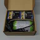 GlowUp Bird Cage Heater with 2 x 100W Ceramic Heat Lamp Bulbs, with Adjustable Temperature Switch Reptile Heat Lamp Guard Bird Cage Heat Lamp for Captive Birds, Reptiles