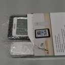 Indoor Outdoor Thermometer Wireless Weather Station, Internal External Thermometer Hygrometer, Home Batteryoperated Temperature Humiditymonitors330 Feet (About 100 Meters) Backlight Display (Black)